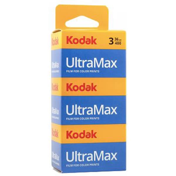 Kodak 35mm Ultramax 400 Colour Film (Triple Pack)